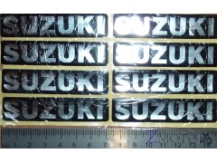 Шильдик 73*15 мм прямоугольный 1 шт Suzuki